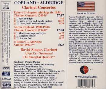 CD Aaron Copland: Clarinet Concertos 410053