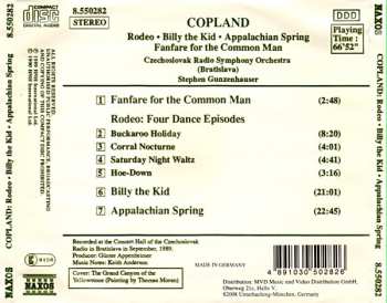 CD Aaron Copland: Rodeo • Billy The Kid • Appalachian Spring • Fanfare For The Common Man 437116