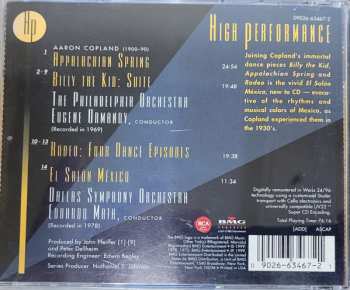 CD The Philadelphia Orchestra: Appalachian Spring/Billy The Kid: Suite/Rodeo: Four Dance Episodes/El Salón Mexico