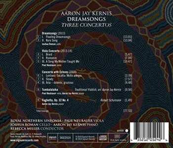CD Aaron Jay Kernis: Dreamsongs, Three Concertos 339957