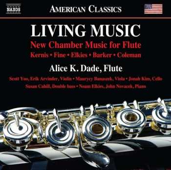 Album Aaron Jay Kernis: Living Music: New Chamber Music For Flute