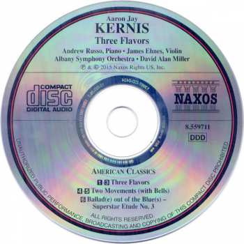 CD Aaron Jay Kernis: Three Flavors 126140