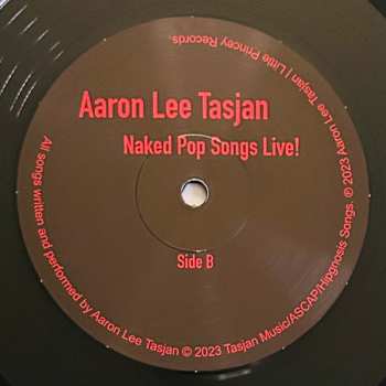 LP Aaron Lee Tasjan: Naked Pop Songs Live!