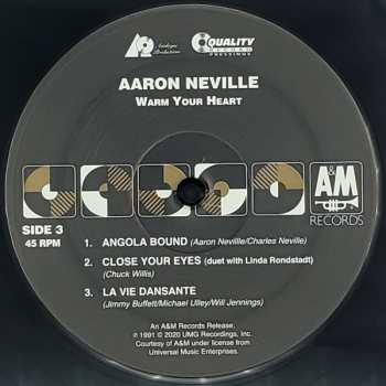 2LP Aaron Neville: Warm Your Heart LTD 344531