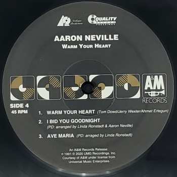 2LP Aaron Neville: Warm Your Heart LTD 344531