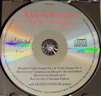 CD Aaron Rosand: The First Recordings 436153