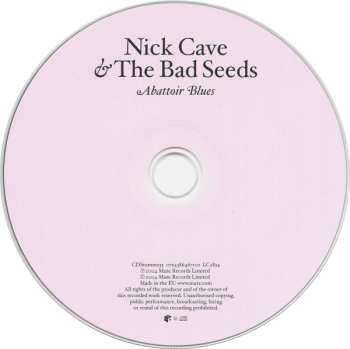 2CD Nick Cave & The Bad Seeds: Abattoir Blues / The Lyre Of Orpheus DIGI 936