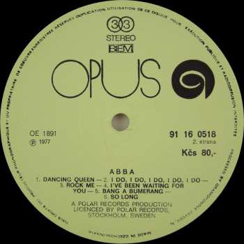 LP ABBA: ABBA 70370