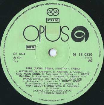 LP ABBA: ABBA (Björn, Benny, Agnetha & Frida)