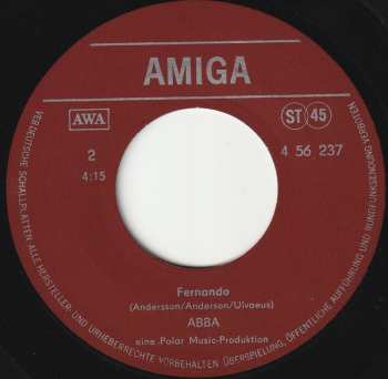 SP ABBA: Dancing Queen / Fernando