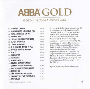 CD ABBA: Gold (Greatest Hits) 274220