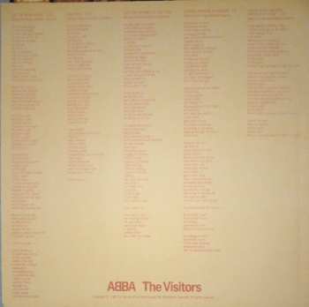 LP ABBA: The Visitors 425512