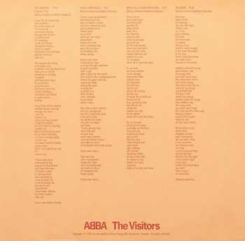 LP ABBA: The Visitors 41928