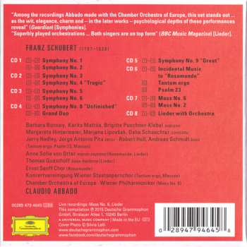 8CD/Box Set Claudio Abbado: Schubert 528213