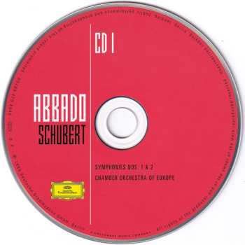 8CD/Box Set Claudio Abbado: Schubert 528213