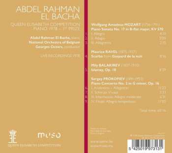 CD Abdel Rahman El Bacha: Queen Elisabeth Competition, Piano 1978 332215