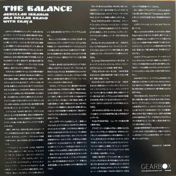 LP Abdullah Ibrahim: The Balance 75145