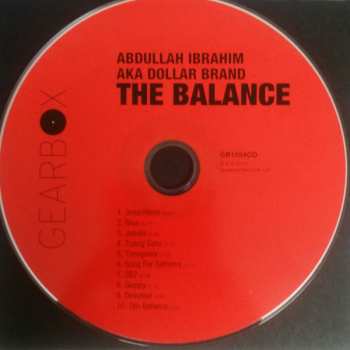 CD Abdullah Ibrahim: The Balance 288327