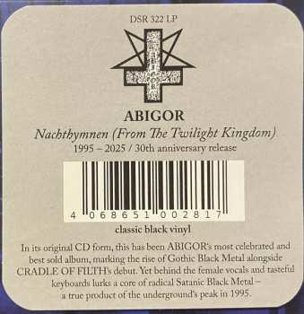 LP/CD Abigor: Nachthymnen (From The Twilight Kingdom) LTD