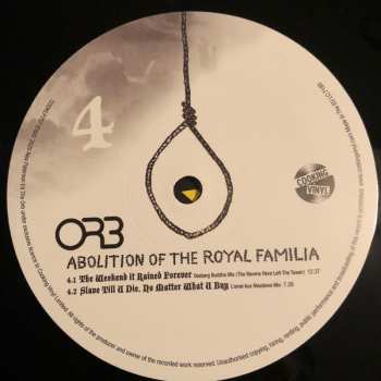 2LP The Orb: Abolition Of The Royal Familia LTD 964