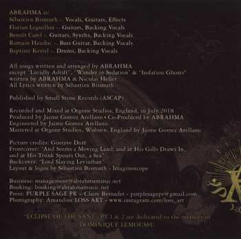 CD Abrahma: In Time For The Last Rays Of Light 240593