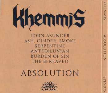 CD Khemmis: Absolution 1038