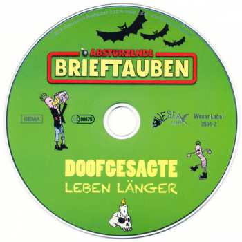 CD Abstürzende Brieftauben: Doofgesagte Leben Länger 146334