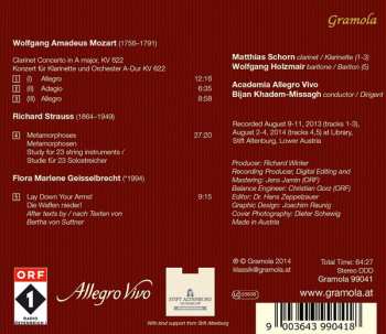 CD Academia Allegro Vivo: W. A. Mozart, R. Strauss, F. Geisselbrecht 497645