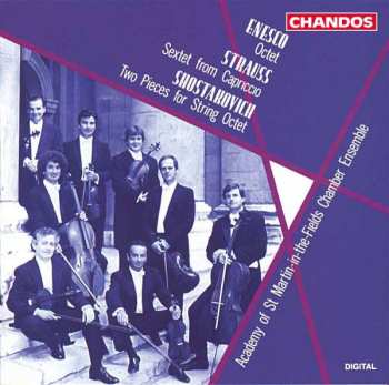 Album Academy Of St. Martin-in-the-Fields Chamber Ensemble: Enesco - Octet, Strauss - Sextet From Capriccio, Shostakovich - Two Pieces For String Orchestra