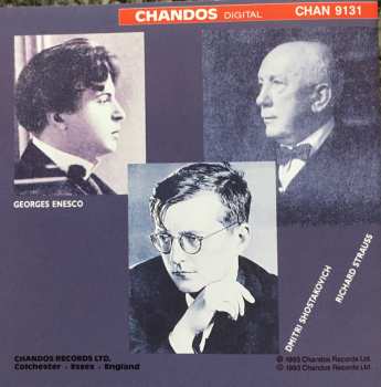 CD Academy Of St. Martin-in-the-Fields Chamber Ensemble: Enesco - Octet, Strauss - Sextet From Capriccio, Shostakovich - Two Pieces For String Orchestra 320392