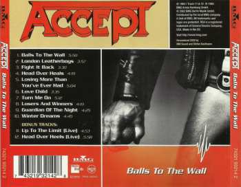 CD Accept: Balls To The Wall