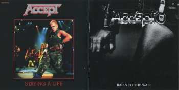 2CD Accept: Balls To The Wall / Staying A Life 3535