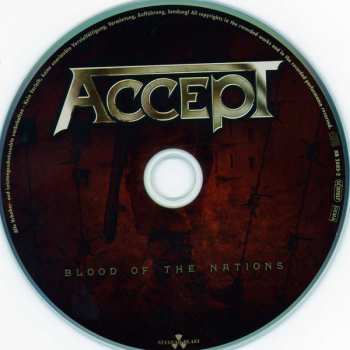 CD Accept: Blood Of The Nations 5186