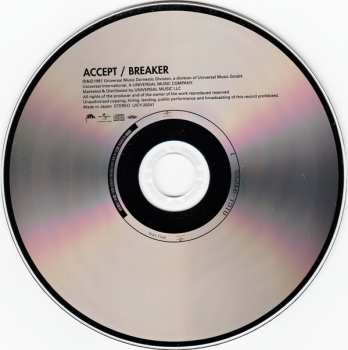 CD Accept: Breaker = ブレイカー~戦慄の掟 365684