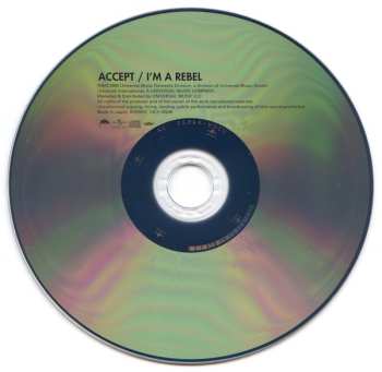 CD Accept: I'm A Rebel 536953