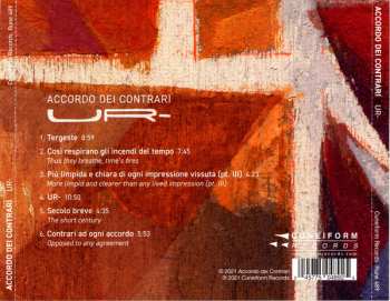 CD Accordo Dei Contrari: UR- 340977