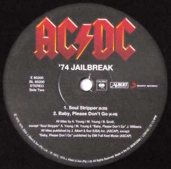 LP AC/DC: '74 Jailbreak