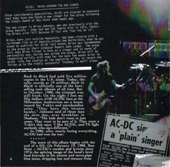 CD AC/DC: Back In Black DIGI 376710
