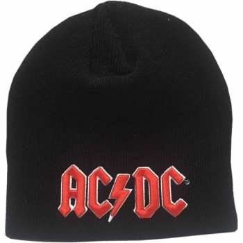 Merch AC/DC: Čepice Red 3d Logo Ac/dc