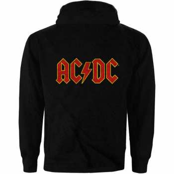 Merch AC/DC: Dámská Mikina Na Zip Logo Ac/dc  S