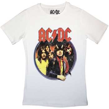 Merch AC/DC: Ac/dc Ladies T-shirt: Highway To Hell Circle (medium) M