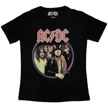 Merch AC/DC: Ac/dc Ladies T-shirt: Highway To Hell Circle (xx-large) XXL