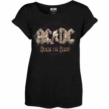 Merch AC/DC: Dámské Tričko Rock Or Bust 