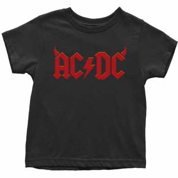 Merch AC/DC: Dětské Toddler Tričko Horns 