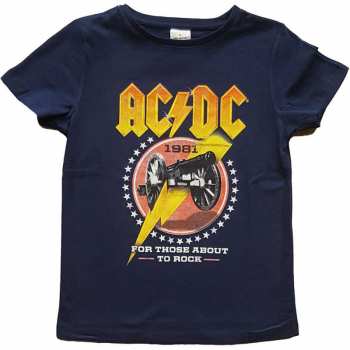 Merch AC/DC: Dětské Tričko For Those About To Rock '81 