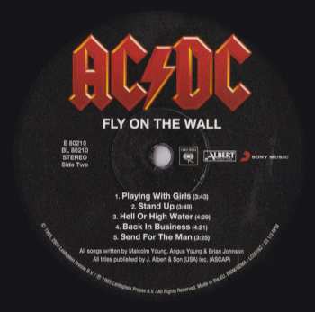 LP AC/DC: Fly On The Wall 12911