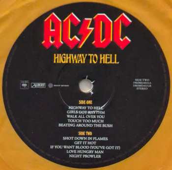 LP AC/DC: Highway To Hell CLR | LTD 540862