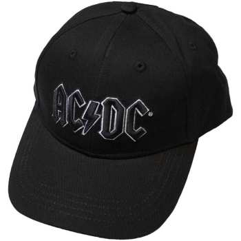 Merch AC/DC: Ac/dc Unisex Baseball Cap: Black Logo