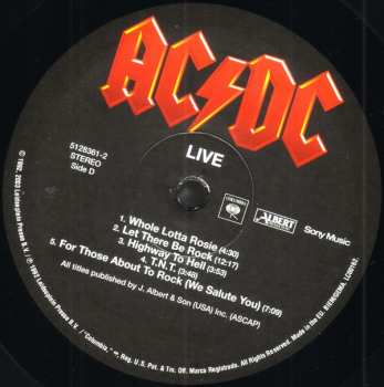 2LP AC/DC: Live