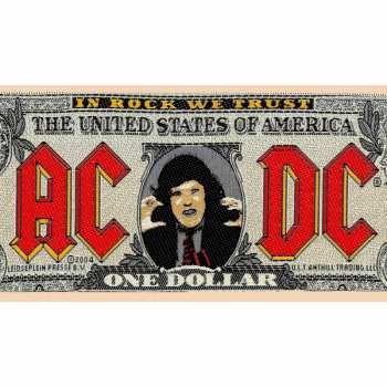 Merch AC/DC: Nášivka Bank Note 